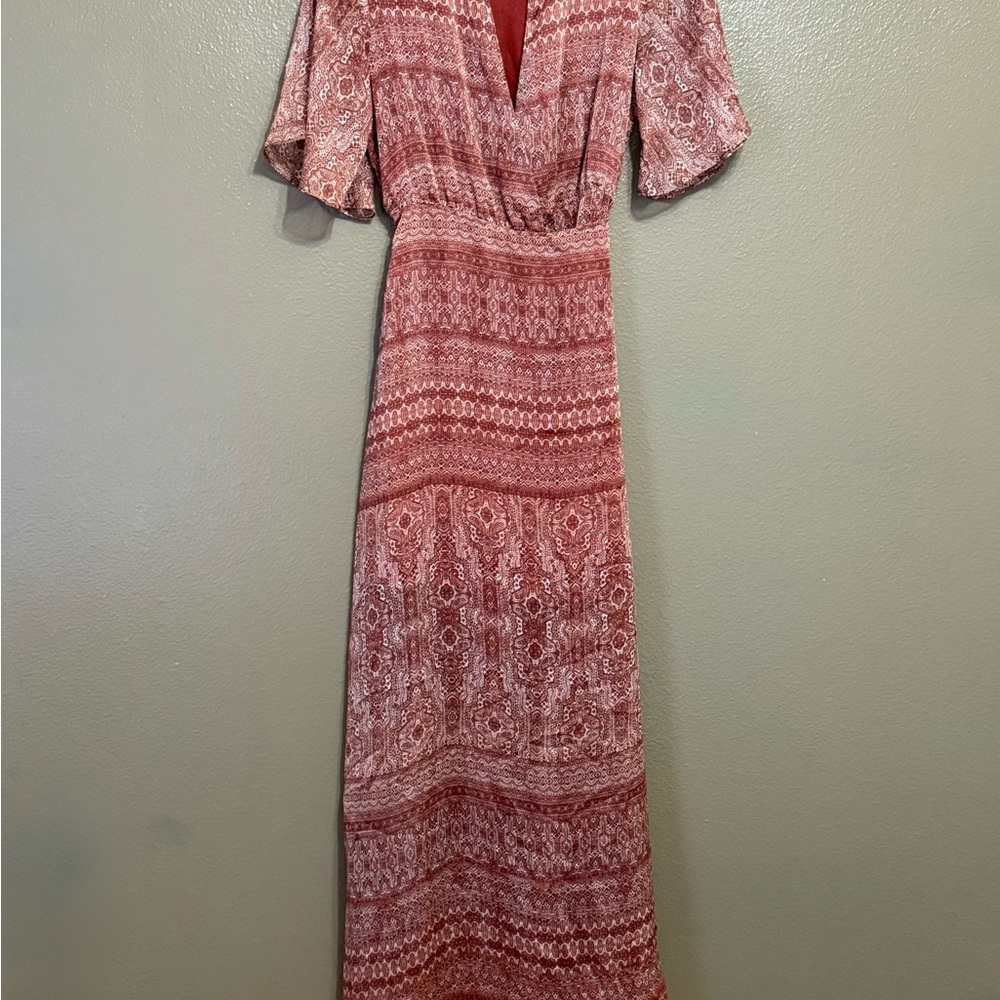 Honey Belle Wrap Maxi Dress